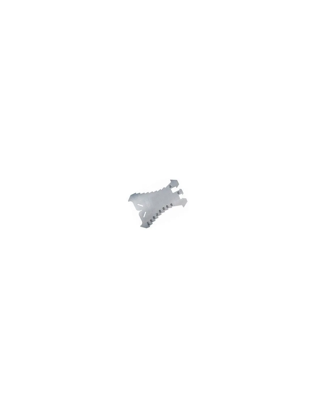 Tracette couvreur acier inoxydabf810-