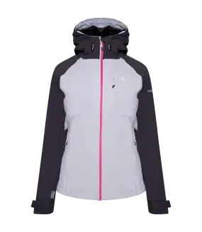 Veste imperméable veritas femme gris clair / anthracite Dare 2B
