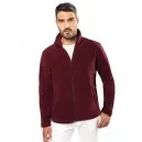Veste passe-couloir micropolaire homme bleu foncé - KARIBAN