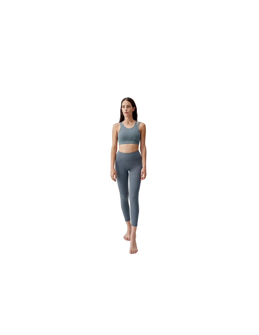 Yoga Bra Born Living Yoga Gaia Stormy Grey Soutien-gorge pour femme